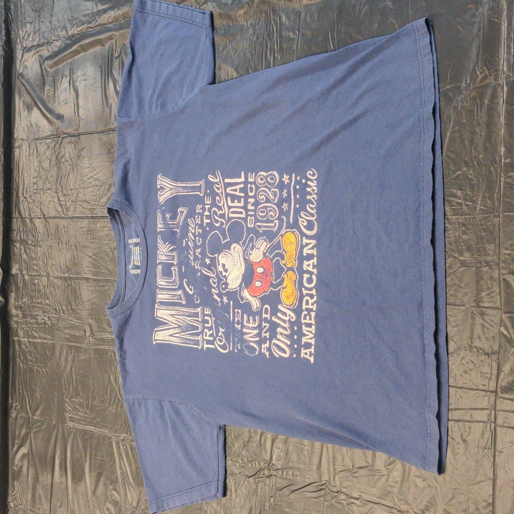 Vintage XL Micky Mouse Shirt Organic Cotton